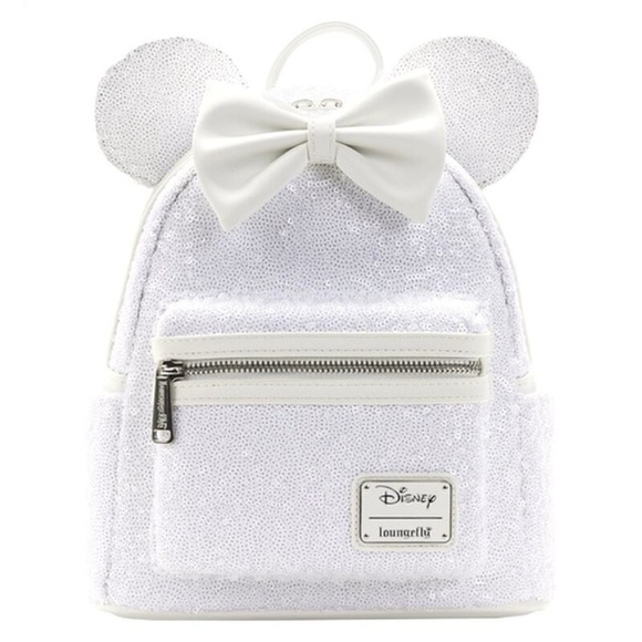 Minnie Mouse Sequin Wedding Mini Backpack - Picture 5 of 9